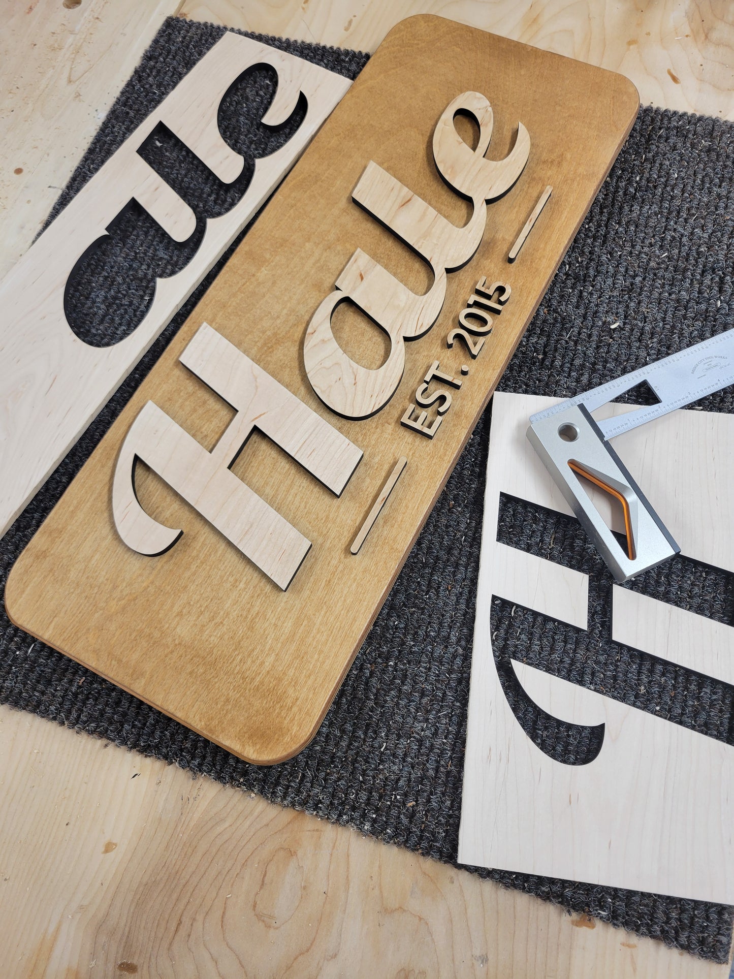Personalized Family Name Sign