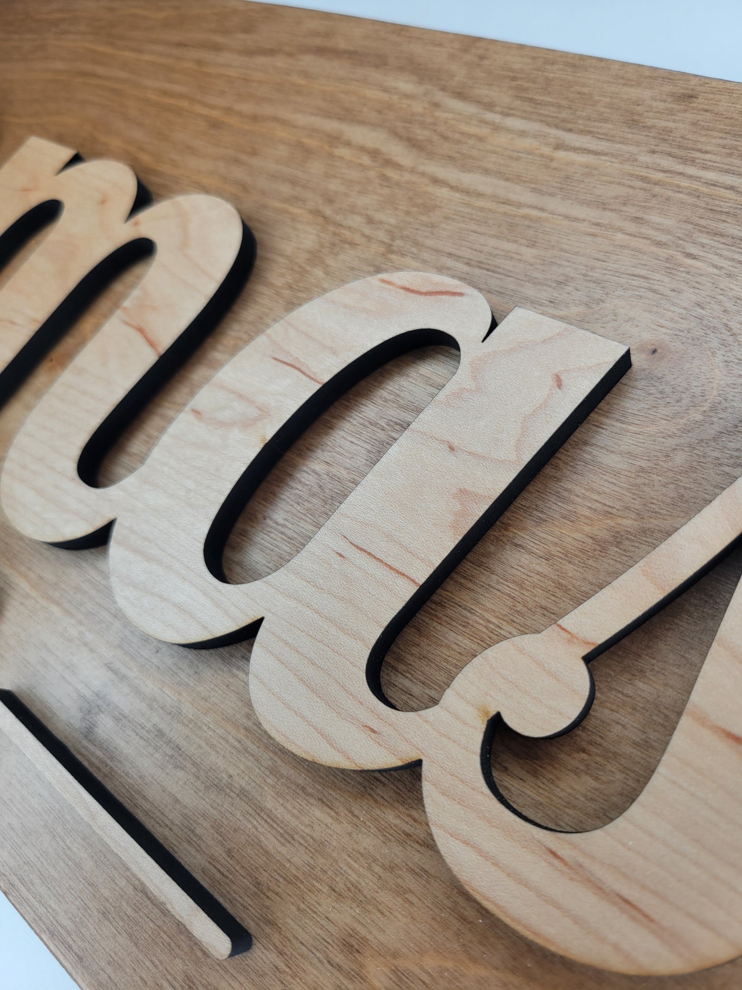 Personalized Family Name Sign