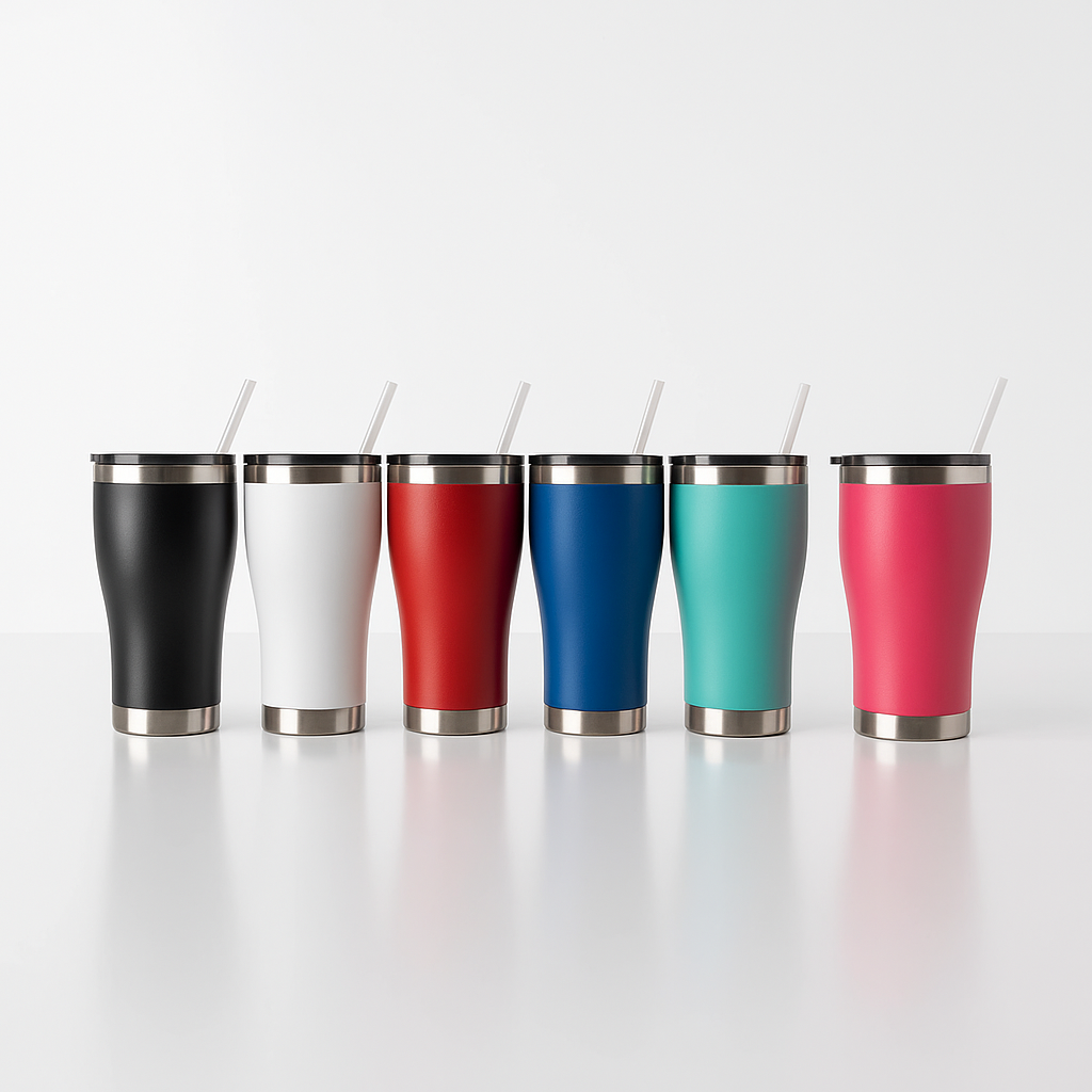 Custom Engraved Monogram Tumbler