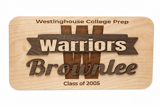 Personalized Alumni Sign | Custom School Pride Wood Sign