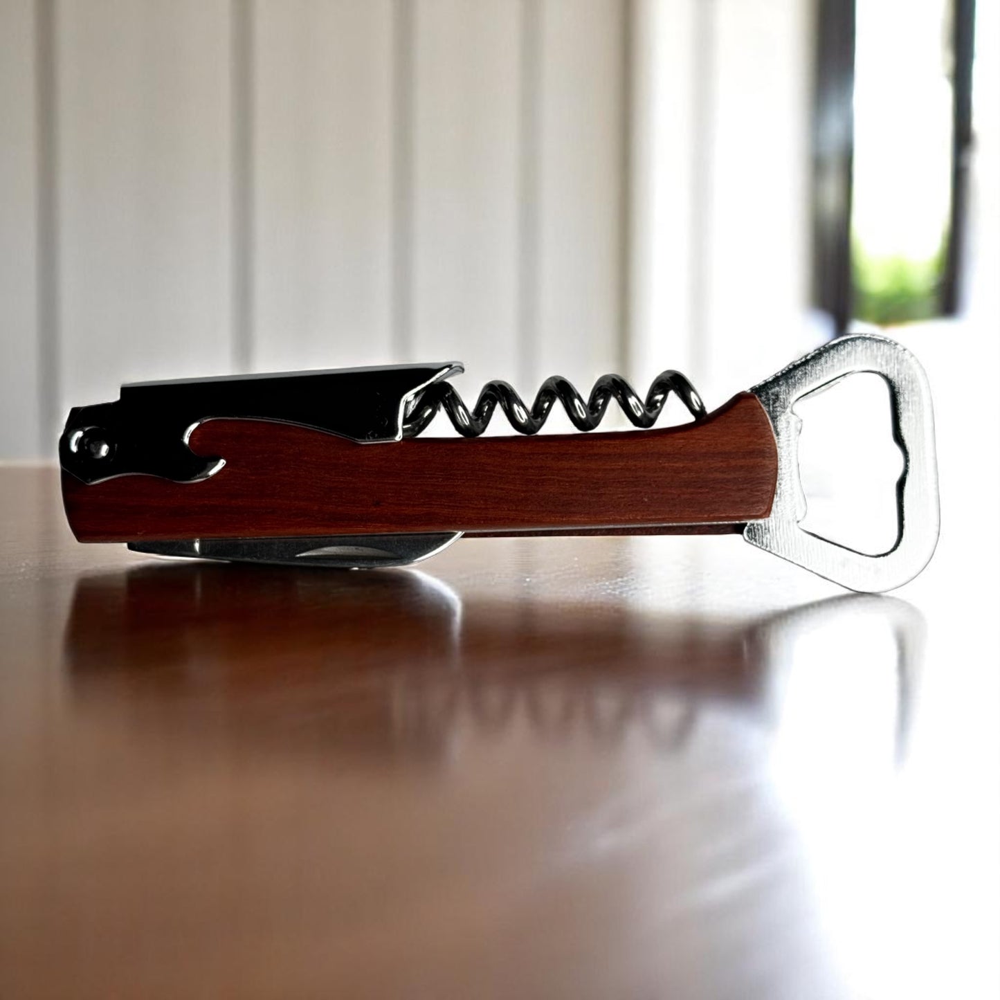 Personalized Wine & Bottle Opener with foil cutter