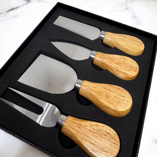Wood Cheese Knife Set