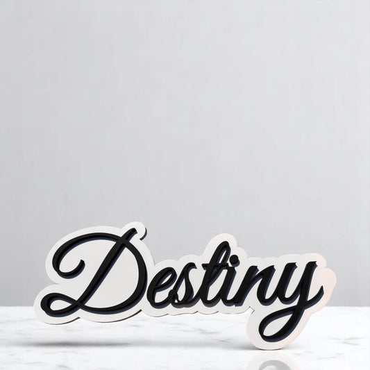 Custom 3D Name Sign