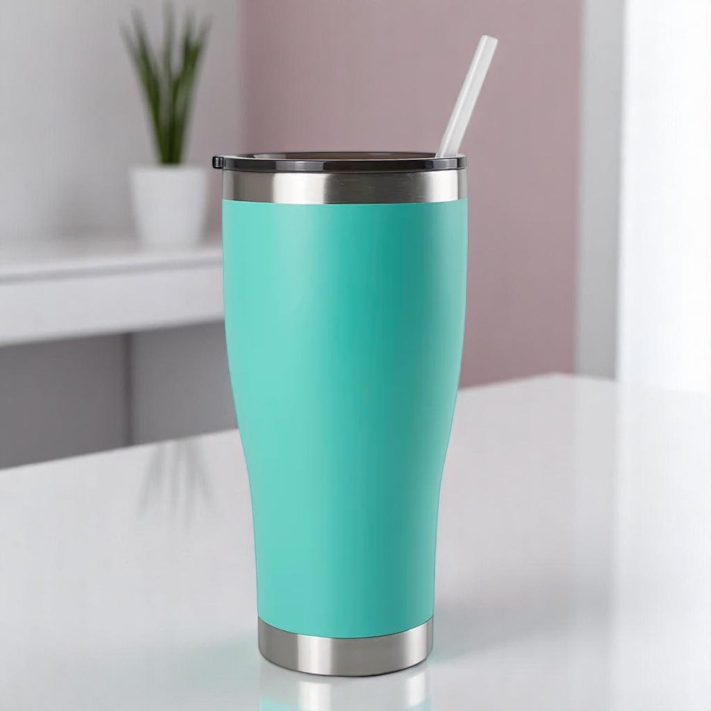 Custom Engraved Monogram Tumbler