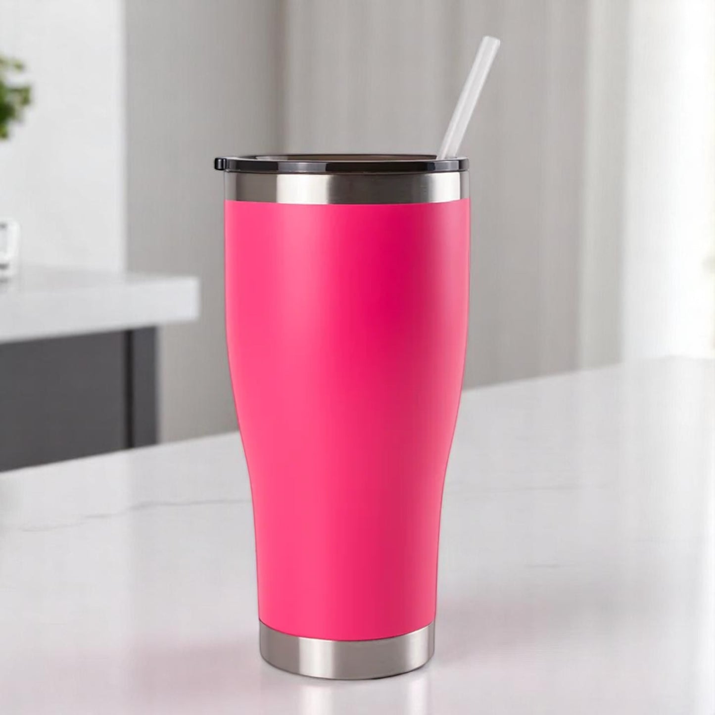 Custom Engraved Monogram Tumbler