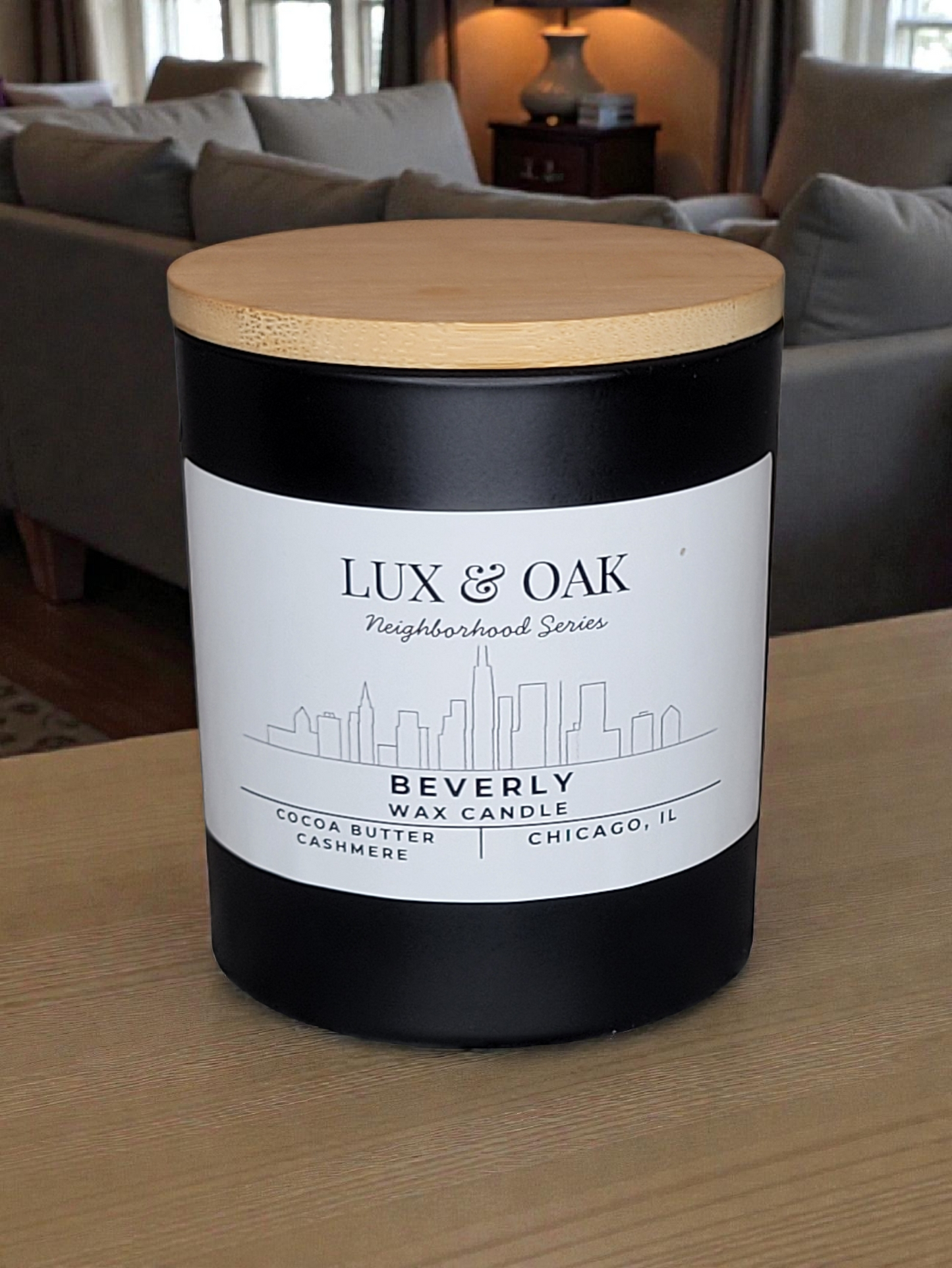 Beverly/Cocoa Butter Cashmere - Chicago Neighborhood Candle