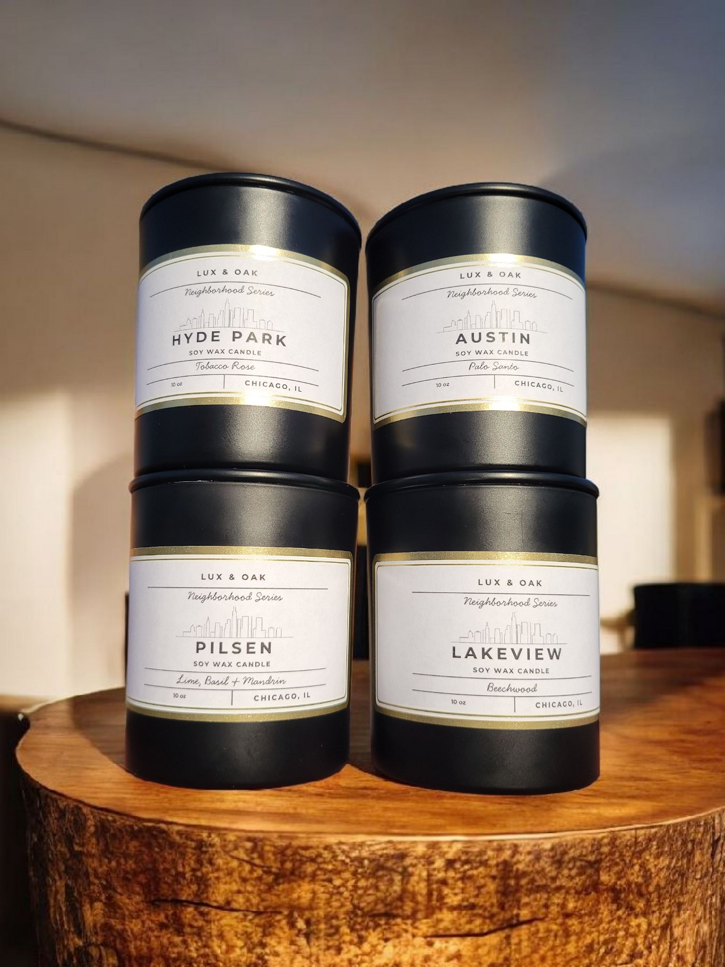 Chicago Neighborhood Candle Collection