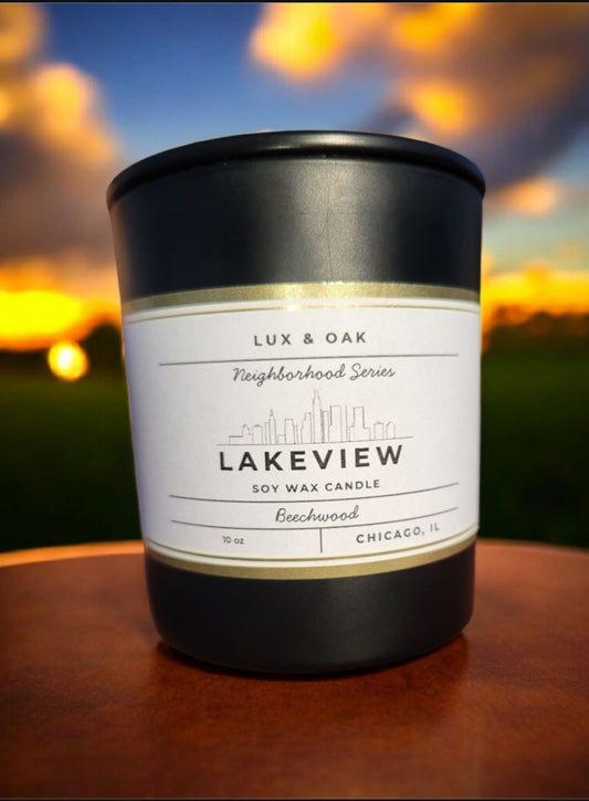 Lakeview/Beachwoood - Chicago Neighborhood Candle