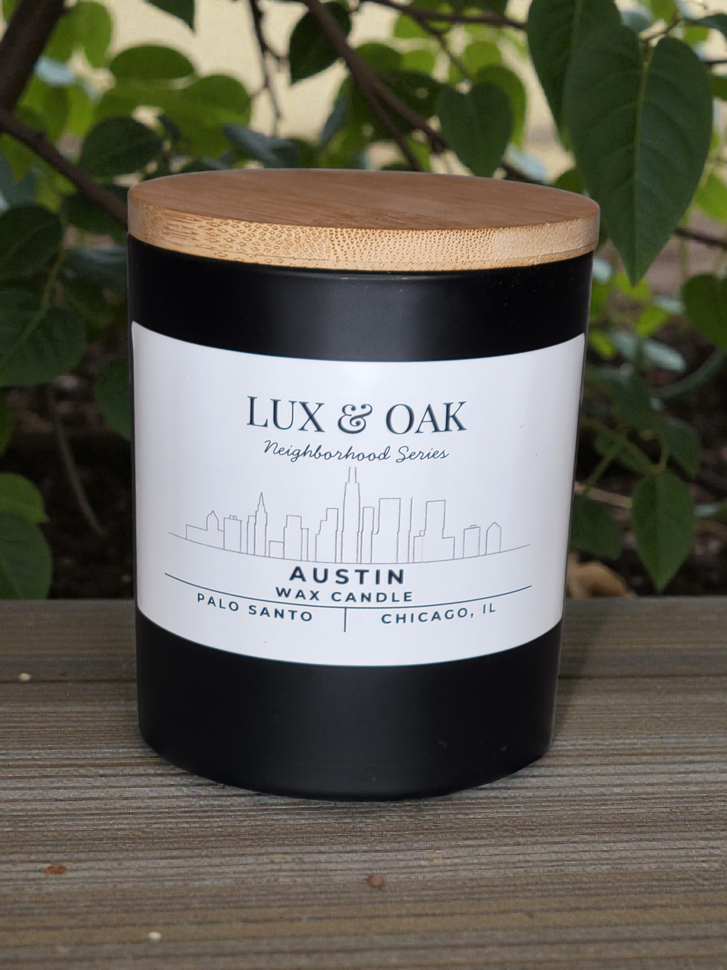 Austin/Palo Santo - Chicago Neighborhood Candle