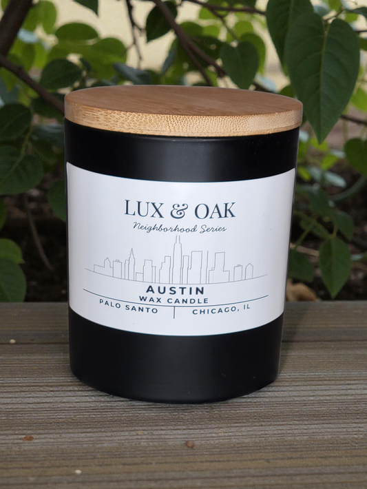 Austin/Palo Santo - Chicago Neighborhood Candle